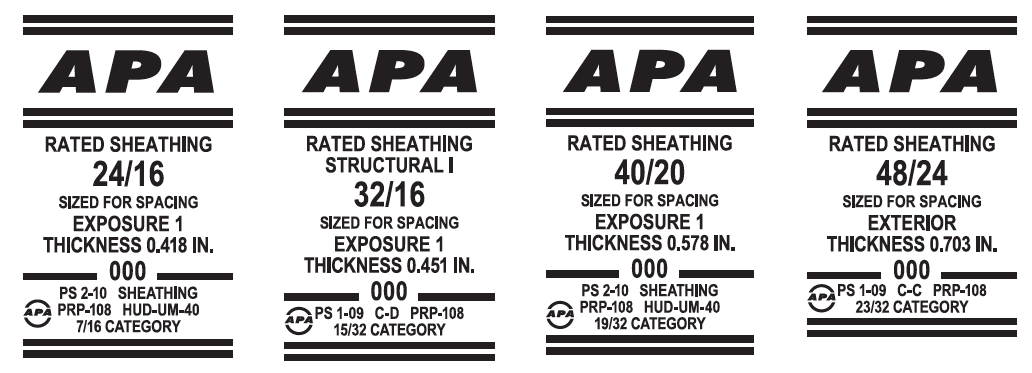 7 16 Osb Apa Rated Sheathing